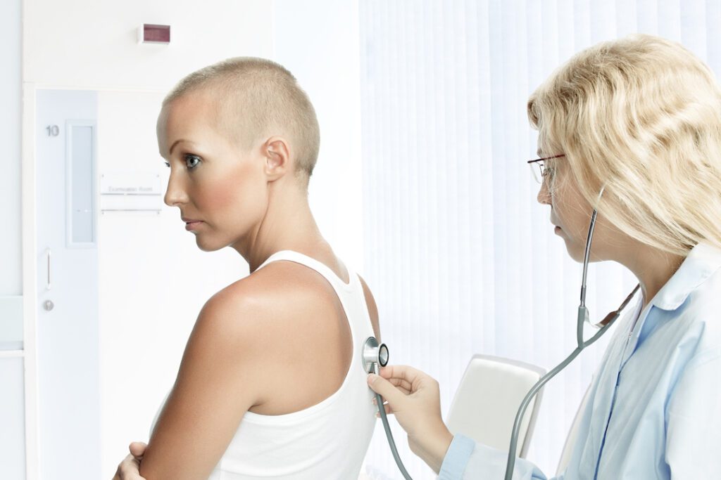 Doctor Performing Checkup on a Patient
